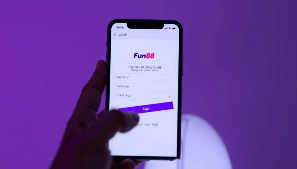 đăng ký Fun88 qua điện thoại