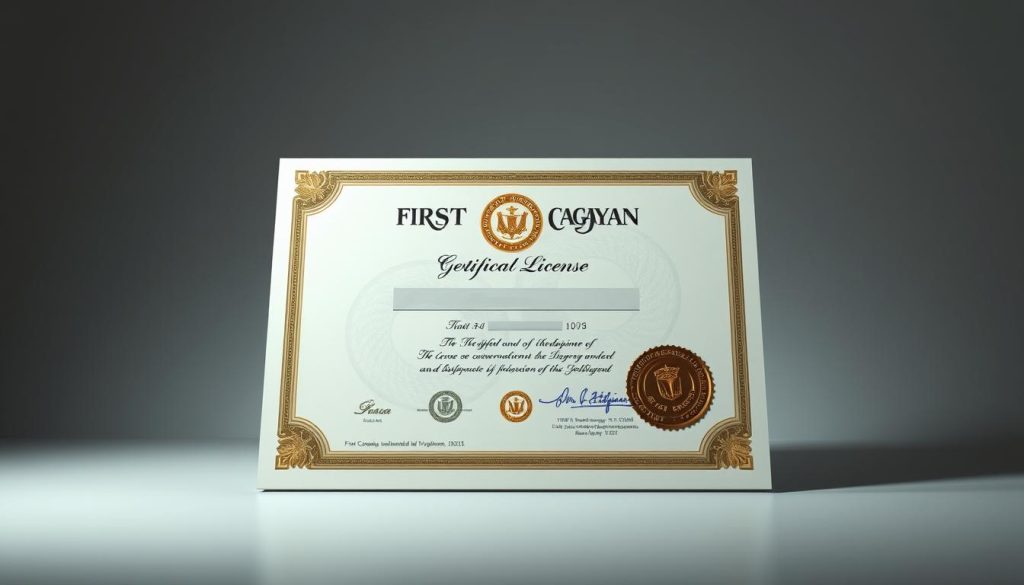 giấy phép First Cagayan