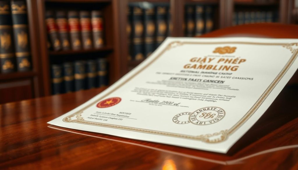 giấy phép gambling